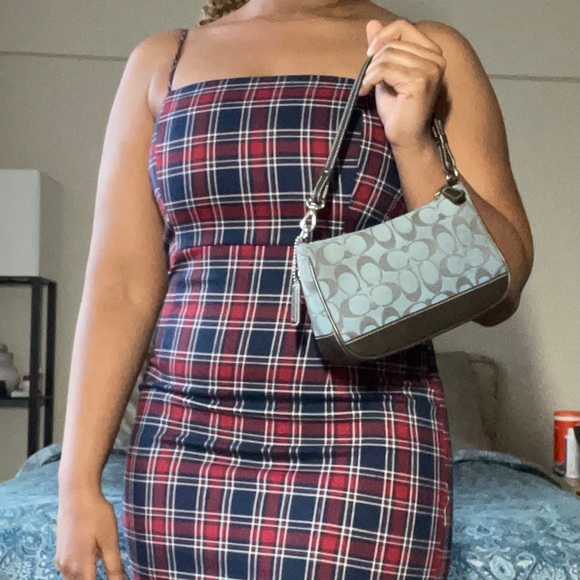 Y2k plaid Mini Dress - Picture 2 of 5